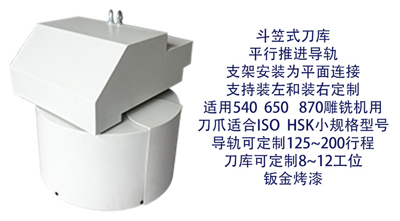 精雕機(jī)刀庫(kù)龍利有幾種選擇？